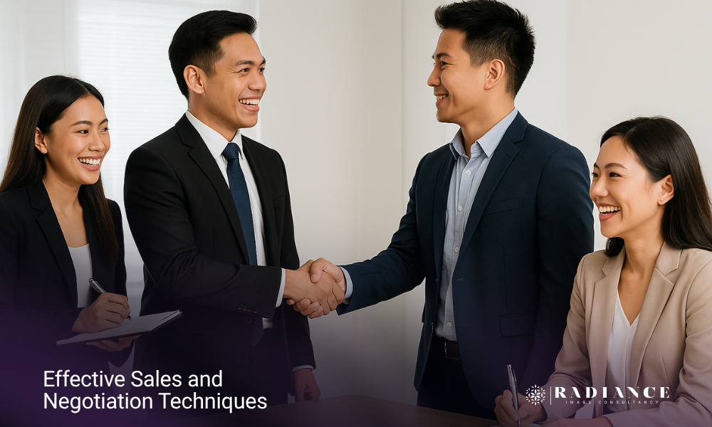 1 Radiance Website Page Effective Sales And Negotiation Techniques