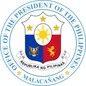 Seal of the office of the president of the philippines